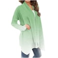 thumbnail image 5 of Pisexur Veste pour Femmes, Cardigans à devant Ouvert, Manteaux Trench, Vestes d'Automne, Mode pour Femmes, Cardigan Imprimé à Manches Longues, 5 of 5