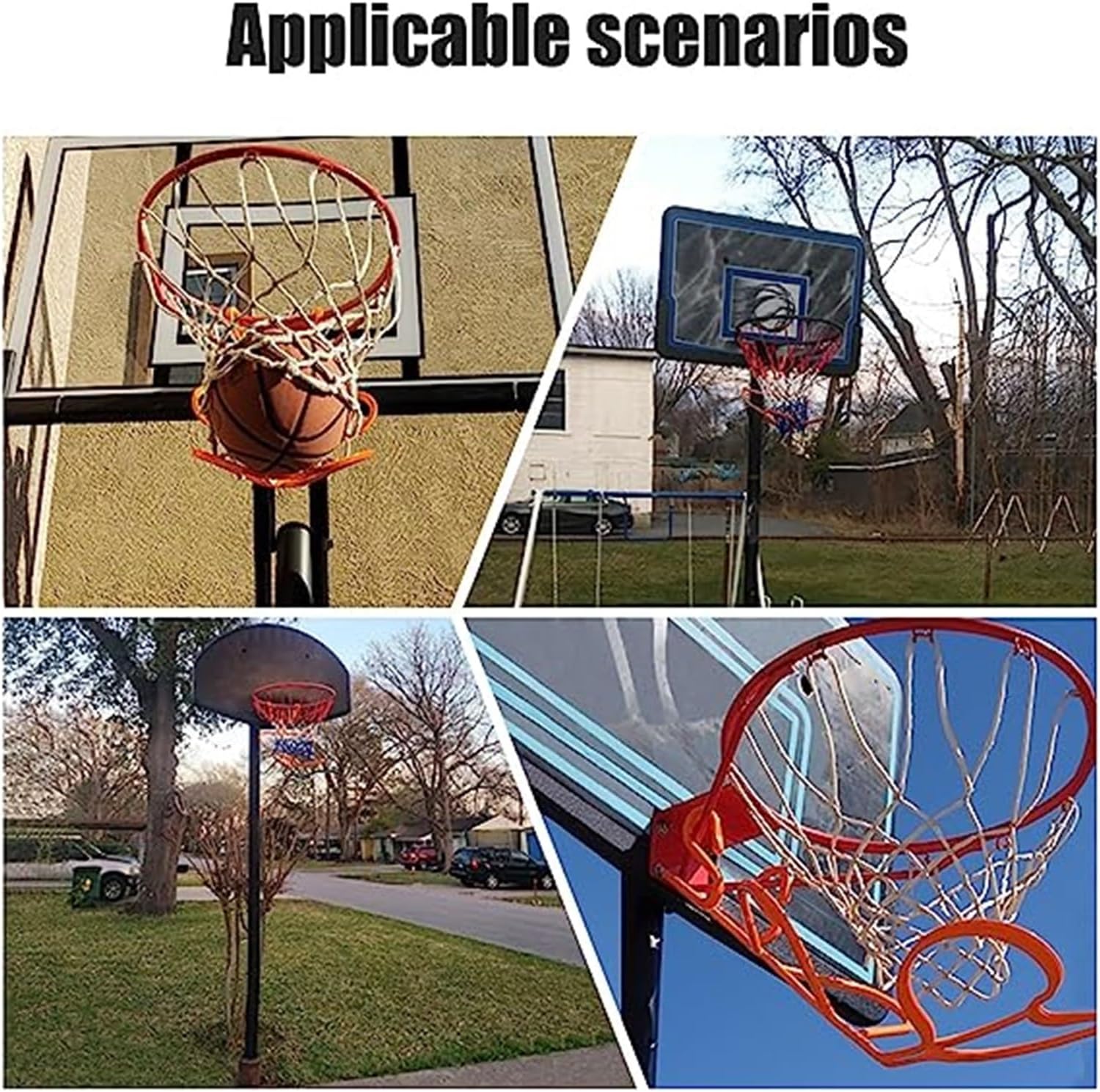 Gamvdout Basketball Hoop Returner Basketball Shot Return Apparatus Orange Basketball Return Aid For Adult Kids  School Basketball Return Attachment  Basketball Shooting Trainer