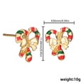 thumbnail image 2 of Pendientes de Navidad de dibujos animados de moda para mujer Pendientes de campana de Santa Wmkox8yi sjalhkljlk4518, 2 of 2