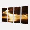 thumbnail image 2 of Dramatic Sunset with Sunrays - Landscape Canvas Art Print, 2 of 3