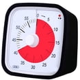 thumbnail image 1 of Durable Time Manager: Visual Timer Clock, Silent Countdown, Non-Ticking, Large Visual Countdown, Adjustable Volume, Flexible Placement For Classroom Home Kitchen (Black), 1 of 5