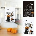thumbnail image 2 of Kitchen Towel Set - Absorbent Microfiber Towels for Home Use Ideal for Drying Dishes and Bat Pumpkin Design Kitchen 2PCS, 2 of 9