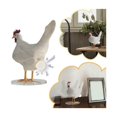 thumbnail image 3 of Lámpara de huevo de gallina única, luces de noche de resina con iluminación suave y cálida, luz decorativa para ocasiones especiales, regalo ideal para amigos y familiares (luz cálida natural), 3 of 5