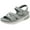 Grey, variant on Siilsaa Sandals for Women 2025 Women's Open Toe Ankle Strap Casual Flatform Platform Sandals Black,7.5