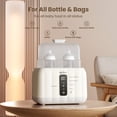 thumbnail image 2 of Sejoy Bottle Warmer For Baby,6-in-1 Fast Baby Milk Warmer with LCD Display,Double Bottle Warmer,Steam Sterilizer,24H Temperature Control for Breastmilk & Formula, 2 of 7