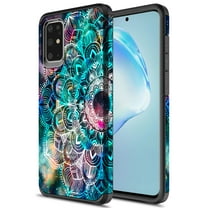 Samsung Galaxy S20 Ultra Case, KAESAR Hybird Drop Protection Sleek Slim Dual Layer Shockproof Colorful Graphic Armor Case For Samsung Galaxy S20 Ultra (Galaxy Stardust Mandala)