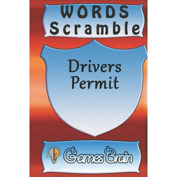 word scramble Drivers Permit games brain: Word scramble game is one of the fun word search games for kids to play at your next cool kids party (Paperback)