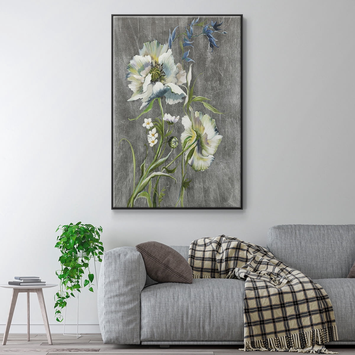 Sunny Sunday I Framed Premium Gallery Wrapped Canvas - Ready to Hang - 25 x 37 - Black Floating Frame