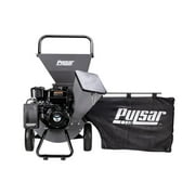 Pulsar 3 in. 7 HP Gas Powered Chipper Shredder with Bagging System