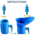 thumbnail image 3 of Y-Loong Urinoir Portable pour Femme, Étanche, 2000 ml Acheter Maintenant!, 3 of 5