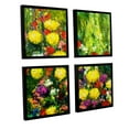 thumbnail image 2 of ArtWall Allan Friedlander "Savannah" 4-Piece Floater-framed Canvas Square Set, 2 of 2