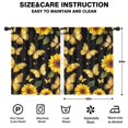 thumbnail image 2 of Blackout Kids Curtains,Butterflies Sunflowers Childrens Insulated Curtains Set Of 2,Bedroom Essentials,Toddler Room Decor 42x54in(106x137cm), 2 of 4