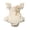 White, variant on HNMKIU Girls Bodysuits Open Back Floral Romper for and Toddlers with Flutter Sleeves Lace Trim Adjustable Straps Crawler Suit White,6-12 Months