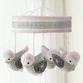 thumbnail image 2 of Levtex Home Lullabies Baby Crib Mobile Grey and Pink Floral, 2 of 3
