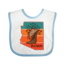 Inktastic Tucson Arizona Vintage Girls Baby Bib