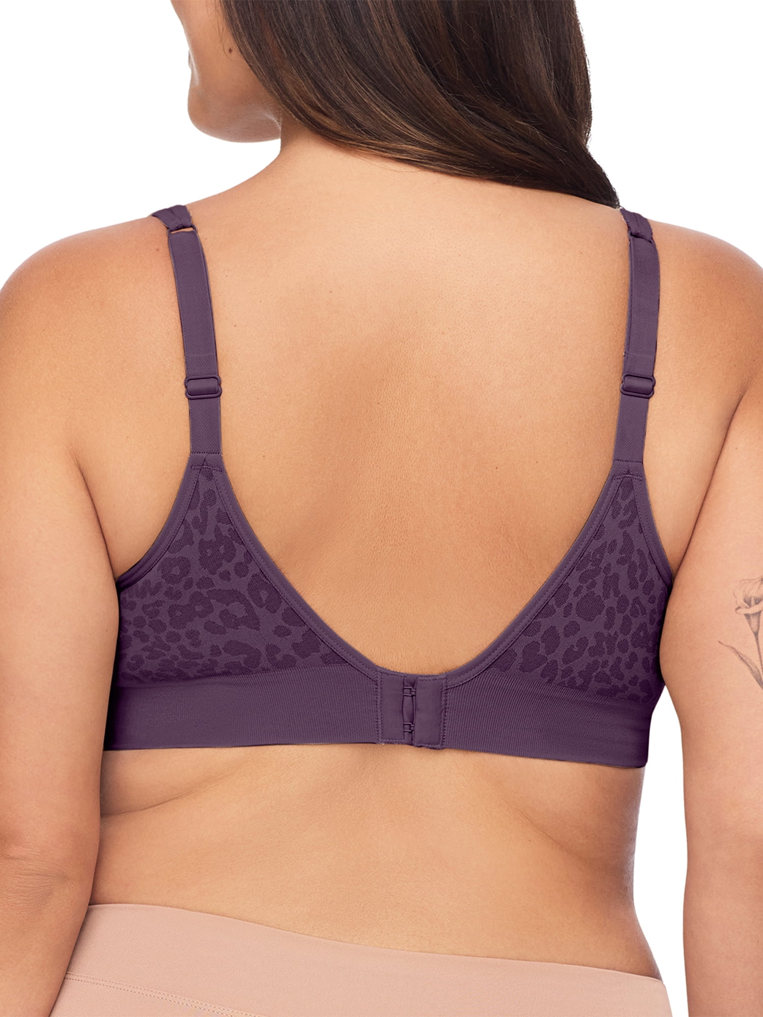 Warners Women's Blissful Benefits Easy Size Seamless Stretch Wireless Comfort Bra
