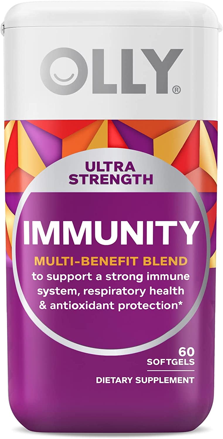 Olly Ultra Immunity Multi-Benefit Blend Softgels, 60 ea