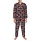 thumbnail image 3 of Balery Red And Blue Cars Pijama para Hombre de Dos Piezas con Manga Larga, Conjunto de Dormir y Descanso Suave con Bolsillos-Small, 3 of 7