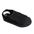 thumbnail image 2 of Women's Fashion Solid Color Mesh Breathable Anti- Open Toe Platform Sandals Lightweight Comfortable Summer Casual Slippers with Thick Sole for Beach, Pool, Daily Walking, 2 of 9