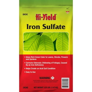 Hi-Yield (32340) Iron Sulfate (4 lbs.)