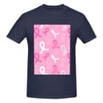 thumbnail image 4 of Bingfone Breast Cancer Awareness (3) Men'S Loose Fit Short-Sleeve Pocket T-Shirt, 4 of 7