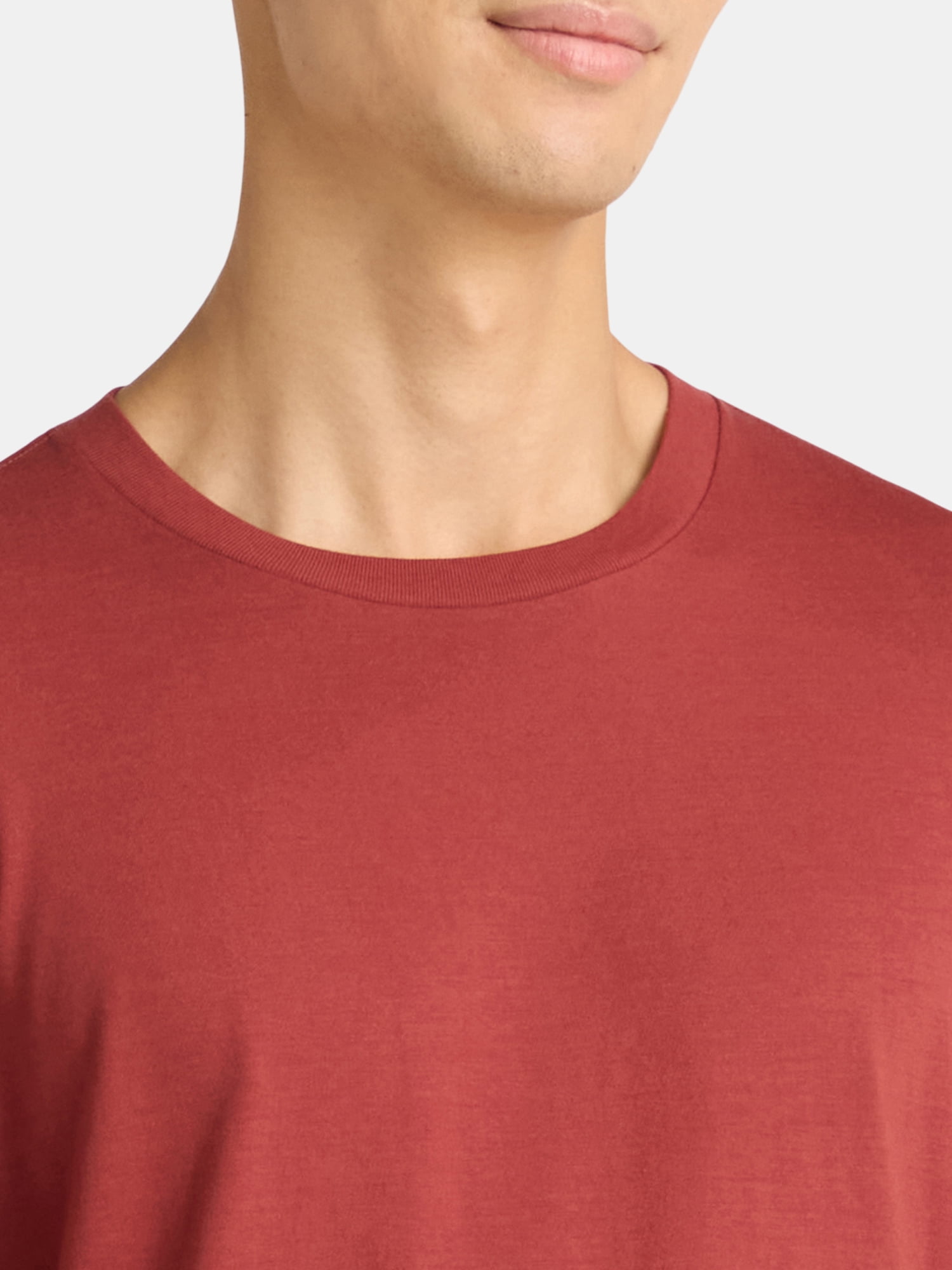 George Men's and Big Men's Classic Fit Crewneck Tee with Short Sleeves, Sizes XS-3XL