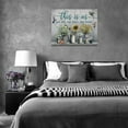 thumbnail image 6 of Farmhouse Hummingbird Sunflower Wall Art Hummingbird Pictures Wall Decor This is Us Our Life Inspirational Quotes Canvas Painting Print Modern Decor Artworks for Bathroom Bedroom Living Room 16"x12", 6 of 6