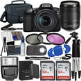 thumbnail image 2 of Canon EOS 90D DSLR Camera and Canon EF-S 18-135mm f/3.5-5.6 is USM Lens & Professional Accessory Bundle W/ 2X 64GB Memory Cards + Delxe Case + 3 Pc Filter Kit + Wireless Remote + More!, 2 of 2