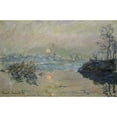 thumbnail image 3 of Monet, Claude 14x11 Black Modern Framed Museum Art Print Titled - Setting Sun - Soleil couchant, 3 of 5