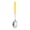 Yellow A, variant on Walbest Stainless Steel Dinner Tableware Food Grade Rust-proof Silver Spoon Mirror Polished Dishwasher Safe Fork Harmless Tableware with Burr-free Handle for Home Kitchen Restaurant
