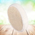 thumbnail image 6 of Niceauty Natural Loofah Exfoliating Scrubber White Oval 1Set, 6 of 8