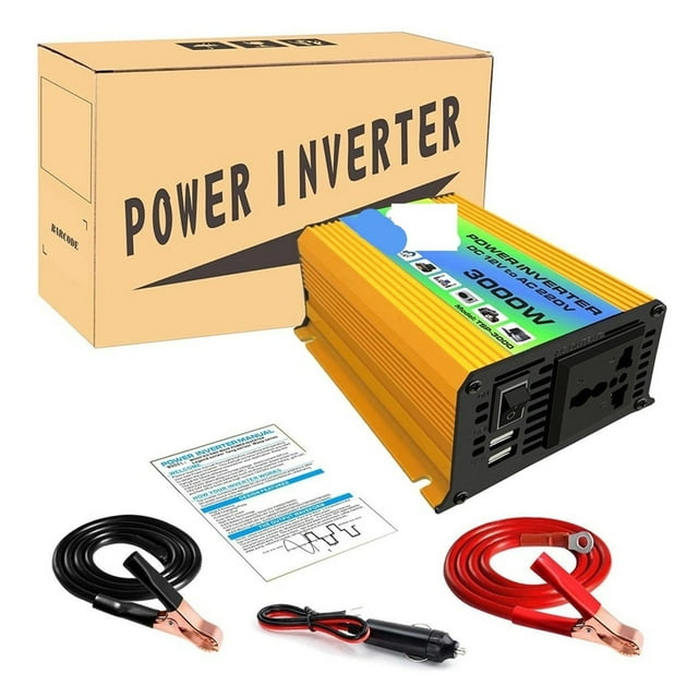 Modified Sine Wave Inverter 3000w 12V Inverter Pure Sinus Pure Sine Converter Wave Inverte ,Easy to Operate