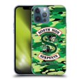 thumbnail image 1 of Head Case Designs Officially Licensed Riverdale South Side Serpents Camouflage Logo Soft Gel Case Compatible with Apple iPhone 13 Pro Max, 1 of 7
