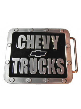 Ford Trucks Men's Logo Diamond Plate Belt Buckle- Official Ford Merchandise