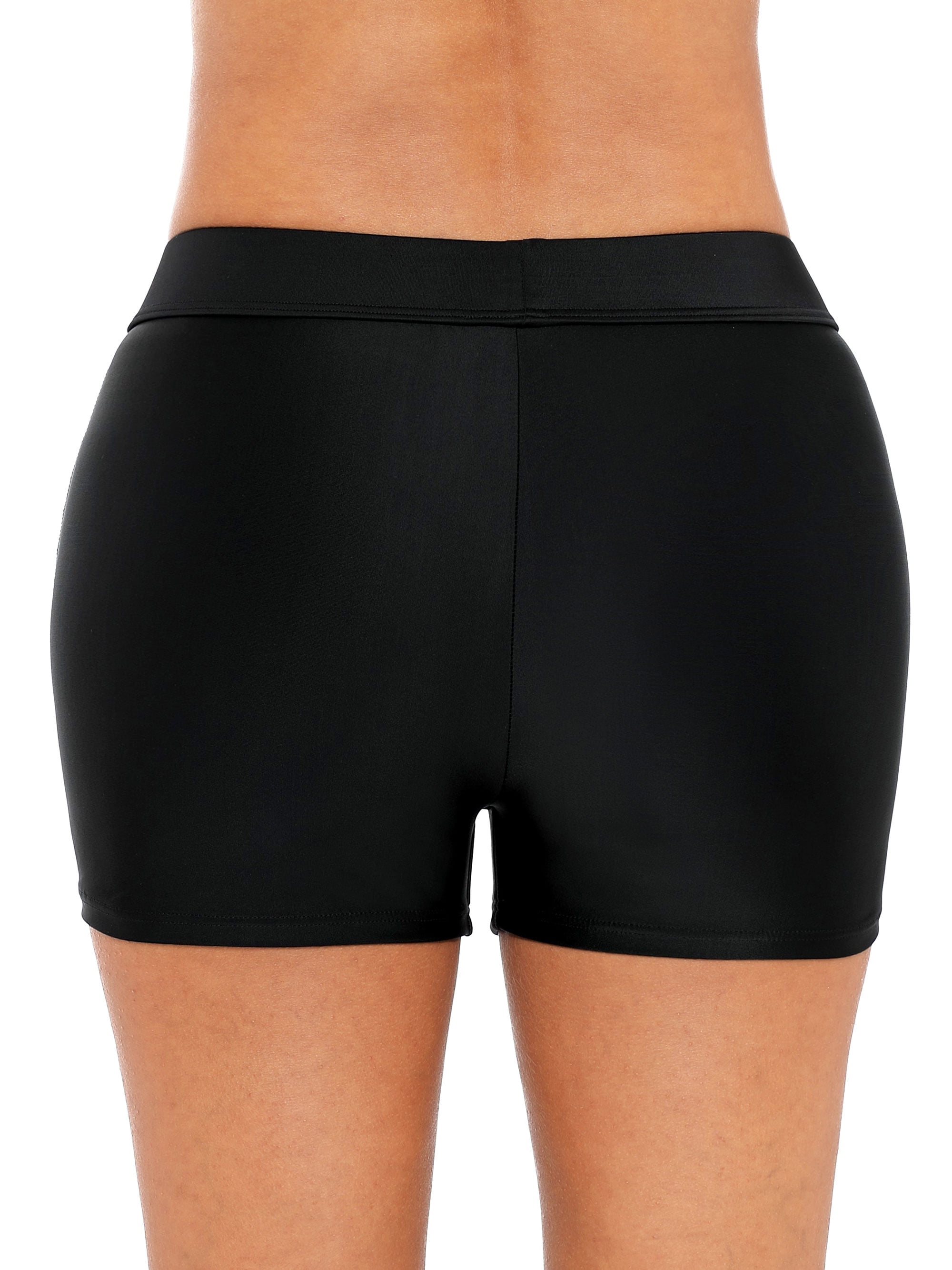 tummy control swim shorts