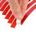thumbnail image 6 of 20pcs Red Fit 20" Wheel Motorcycle Car Bike Wheel Rim Sticker Strips Reflective Tape, 6 of 6