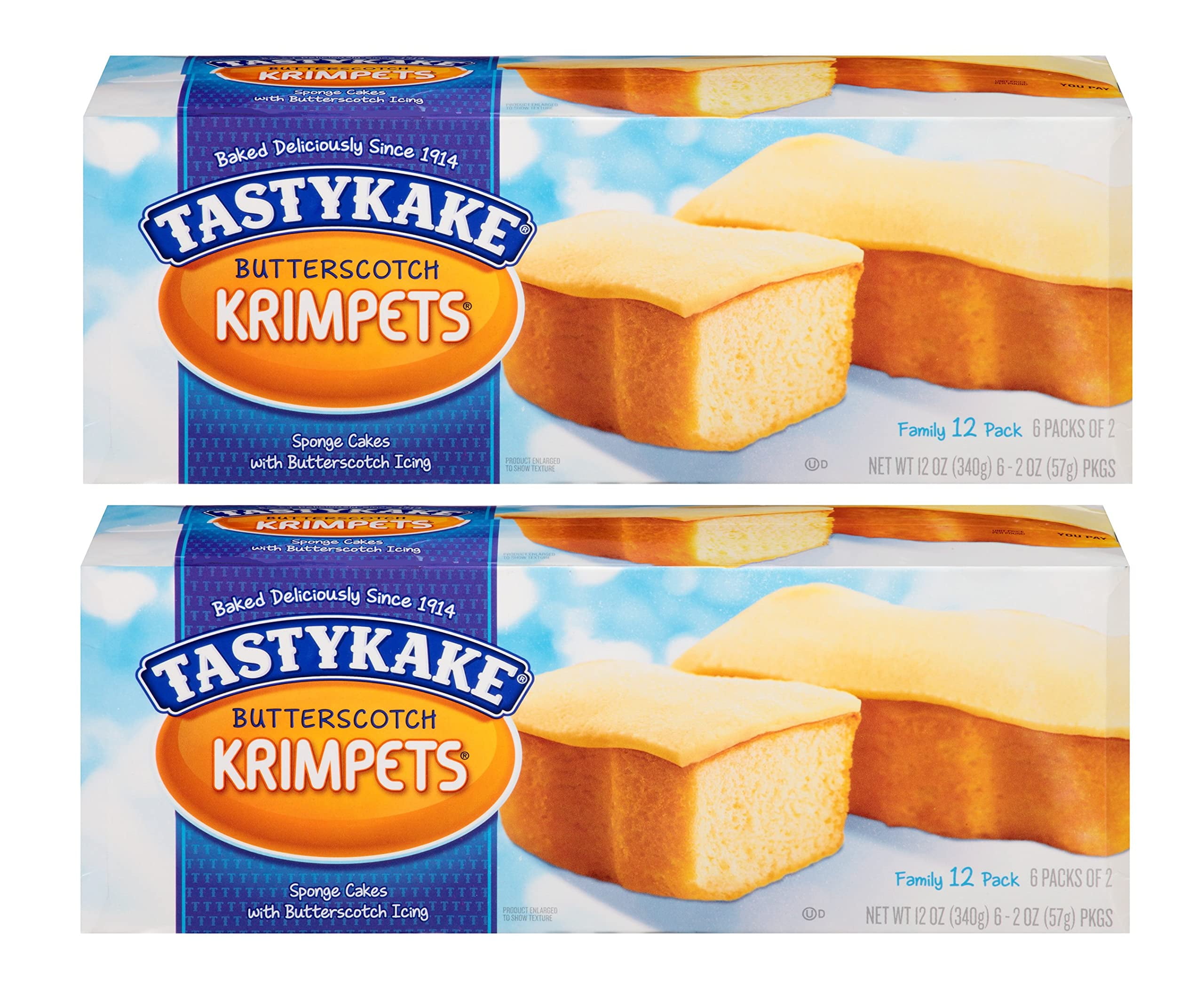 Tastykake Krimpets and 1 Door2Door Connection Pen (Butterscotch, 2 Boxes)