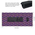 thumbnail image 2 of Hirioo Carnival Masks and Beads for Mouse Pad ,Anti-Slip Base, Durable Stitched Edges, Perfect for Gaming, Office, and Home Use,16x35.5in, 2 of 9