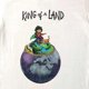 thumbnail image 3 of Yusuf / Cat Stevens - Camiseta King Of A Land para Adultos Unisex (Blanco), 3 of 3