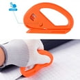 thumbnail image 3 of 1/2Pcs Safety Cutter Tool Film Cutter Hidden Blade Wrapping Paper Trimmer Easy Sliding Packaging Paper Roll Cutter, 3 of 7