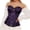 Purple, variant on High Power Full Shapewear for Lift Seamless Bodysuit with Adjustable Straps - Comfortable All Season Body Contouring Garment for Home Leisure
