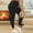 Black, variant on VKOYWKM Yoga Leggings for Women Plus Size Warm Fleece Lined Leggings Slim Fit Elastic High Waisted Leggings Solid Color Workout Leggings with Pockets Size XXL Black