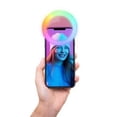 thumbnail image 2 of Retrak Rainbow Selfie Light Clip - Rainbow, 2 of 2