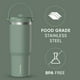 thumbnail image 3 of Vaso Hydrapeak Nomad de 950 ml con asa y tapa con pajita, acero inoxidable, 3 of 9