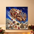 thumbnail image 6 of Christmas DIY Pearl Diamond Art Kits for Adults, Winter Angel Santa Reindeer Holiday Diamond Art Set, 3D Embossed Handmade Canvas Art, Home Wall Desktop Decor, Stress Relief Craft & Xmas Gift, 6 of 6