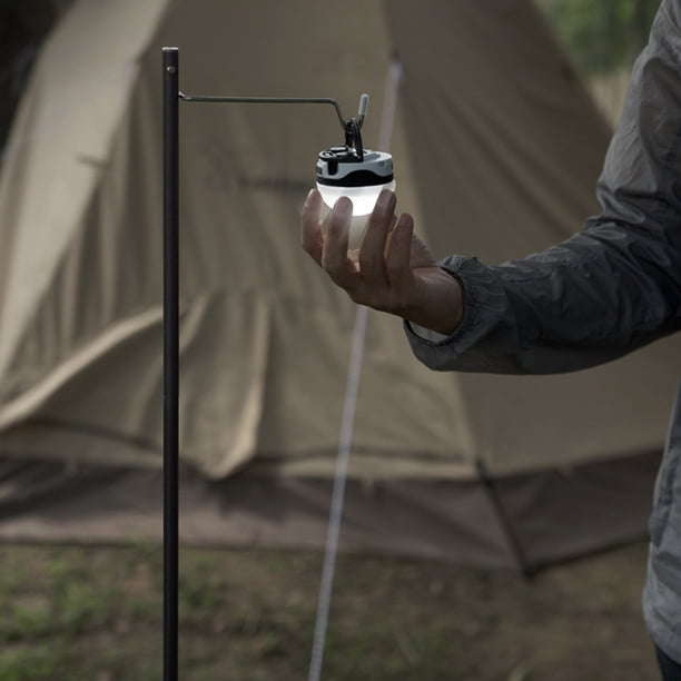 Kit de poste de lámpara de camping al aire libre Shine Trip soporte fijo de luz colgante (negro) Ndcxsfigh Nuevos Originales