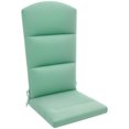 thumbnail image 1 of Outsunny Outdoor Adirondack Chair Cushion with Back Ties, Green, 1 of 10