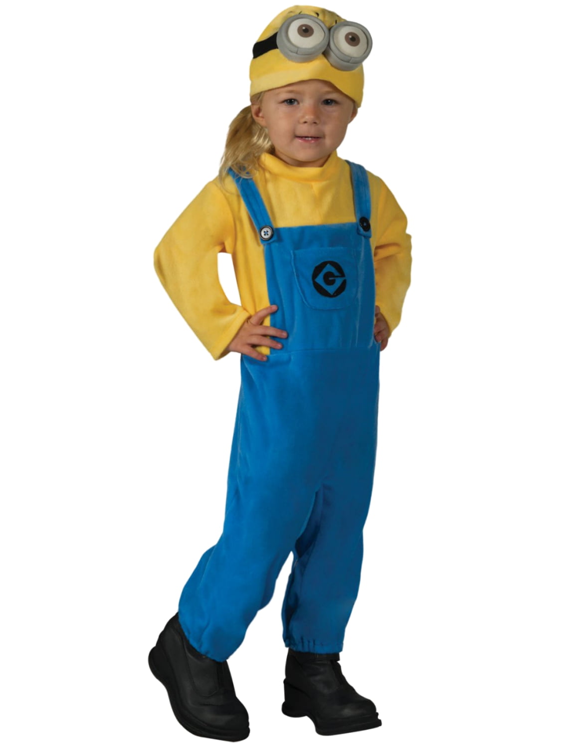 Despicable Me Toddler Girls Minion Jerry Jumpsuit Halloween Costume 3T ...