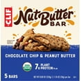 thumbnail image 2 of CLIF® Nut Butter Bar Chocolate Chip & Peanut Butter 5 ct Box, 2 of 4