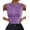 Z-purple, variant on Zeagoo Women's High Neck Tank Top Casual Business Slim Fitted Ribbed Basic Tank Tops Summer Sleeveless Shirts